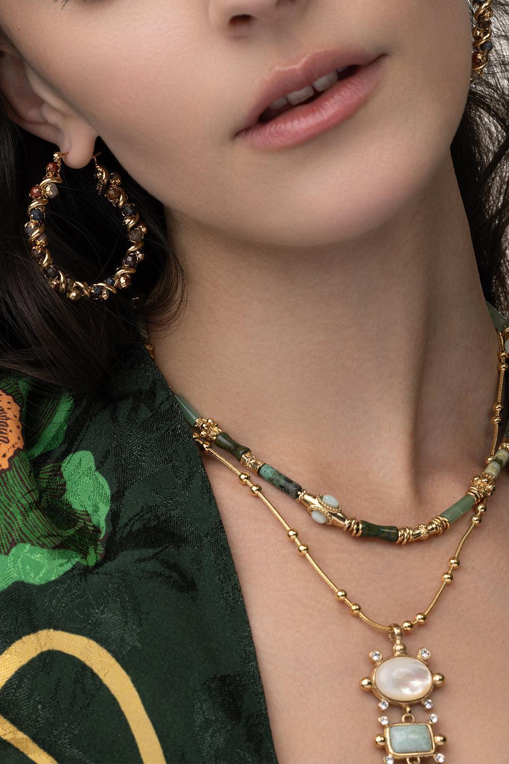 Eurydice Earrings-YELLOW-JEWELRYBOUTIQUEEARRING-GAS BIJOUX
