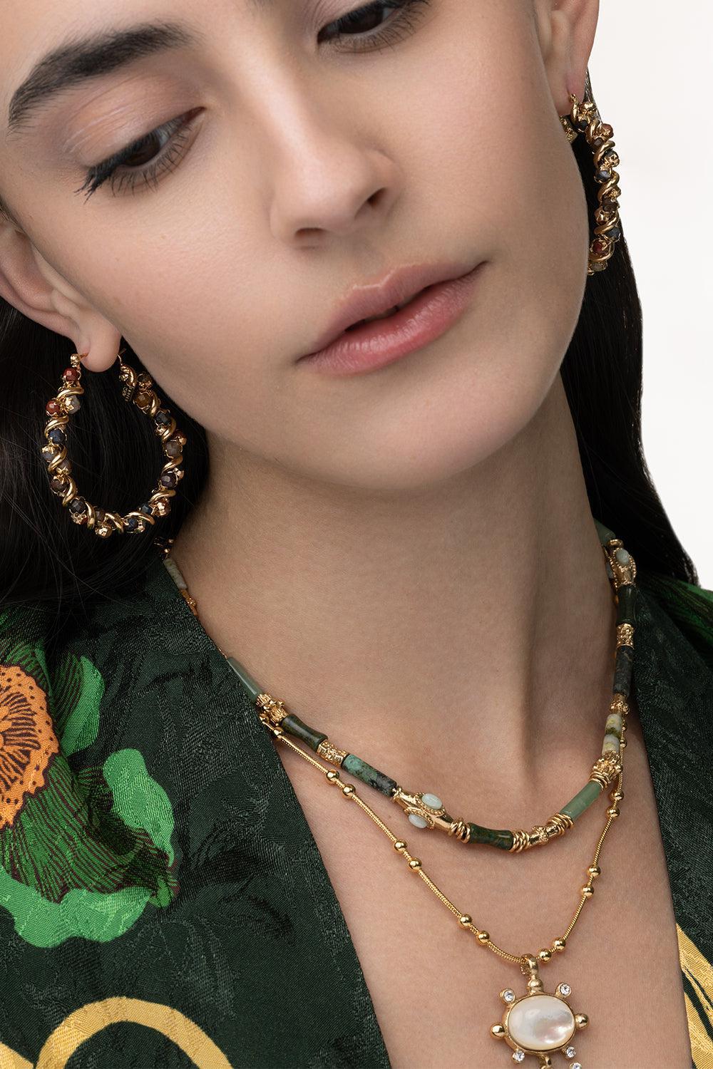 Eurydice Earrings-YELLOW-JEWELRYBOUTIQUEEARRING-GAS BIJOUX