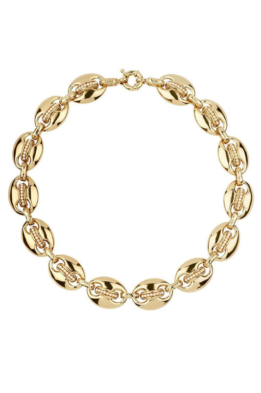 Pearl Cophea Mini Necklace-WHITE-JEWELRYBOUTIQUENECKLACE O-GAS BIJOUX