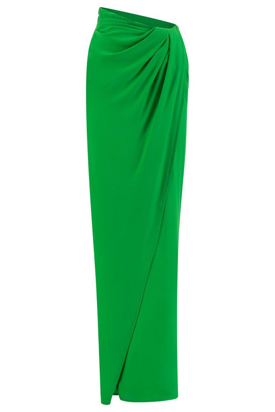 GAUGE81-Paita Faux Wrap Long Skirt-