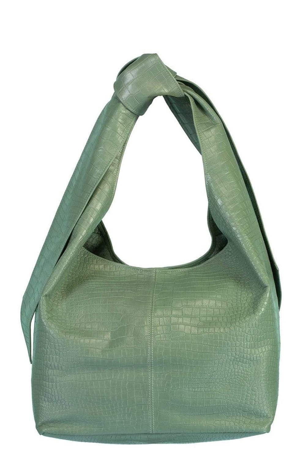GAVAZZENI-Kate Croco Bag - Wasabi-WASABI