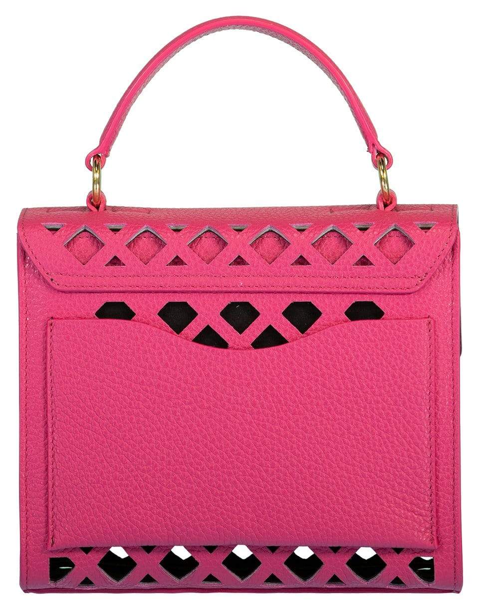 GAVAZZENI-Penelope S Plot Perforated Bag - Orchidea-ORCHIDEA