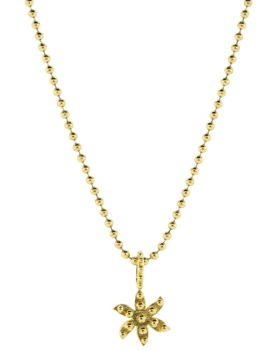 GAYA-Mini Flower Pendant-YELLOW GOLD