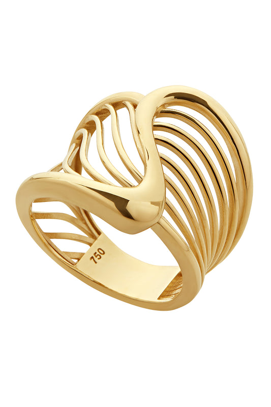 Duna Wide Band Ring-YELLOW GOLD-7-JEWELRYFINE JEWELRING-GAYA JOYAS