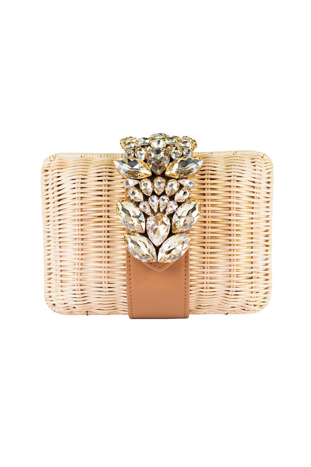 Capri Clutch - Caramel-BROWN-HANDBAGCLUTCHES-GEDEBE