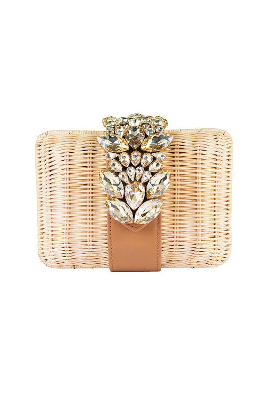 Capri Clutch - Caramel-BROWN-HANDBAGCLUTCHES-GEDEBE