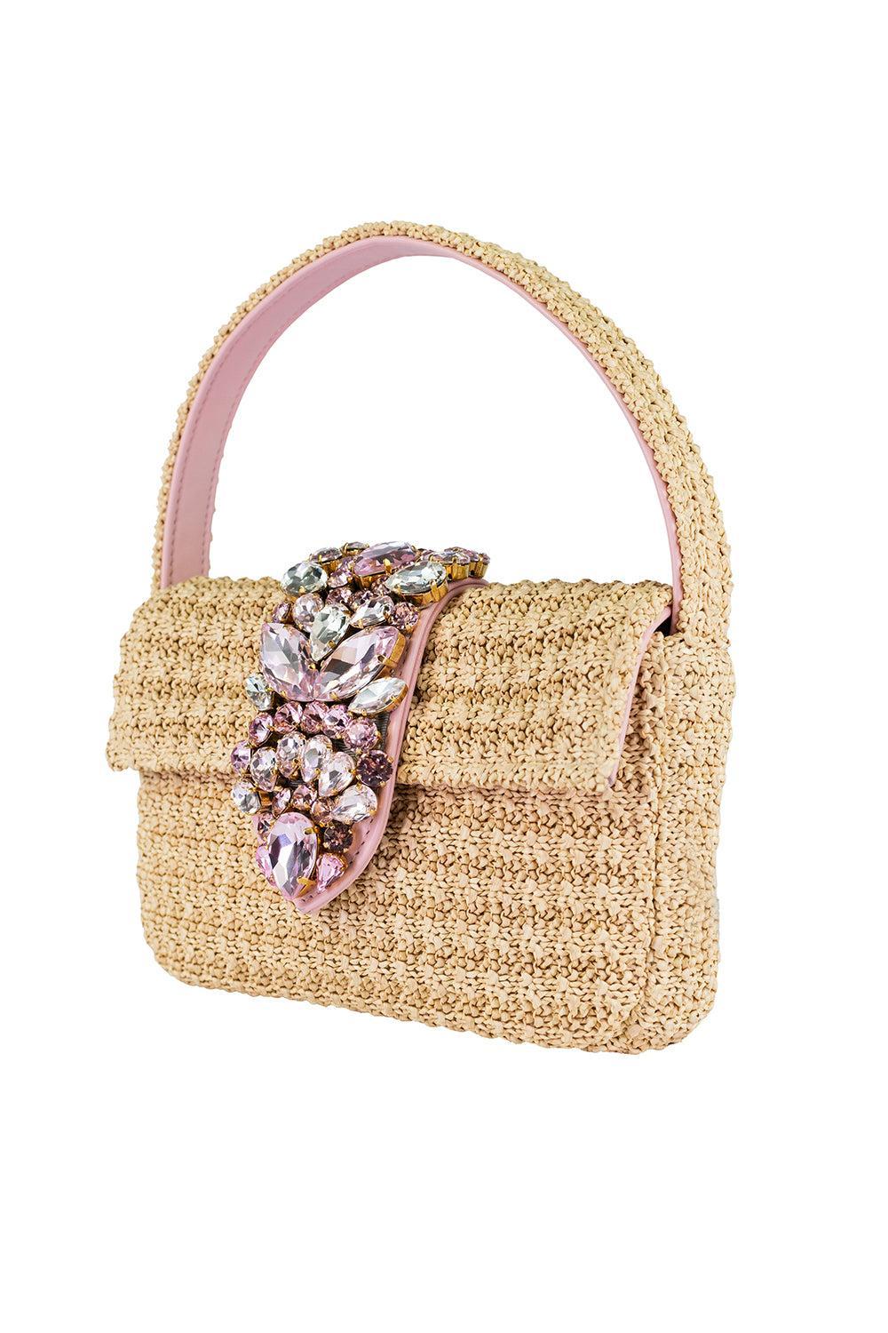 Habibi Mini Shoulder Bag-PINK-HANDBAGSHOULDER-GEDEBE