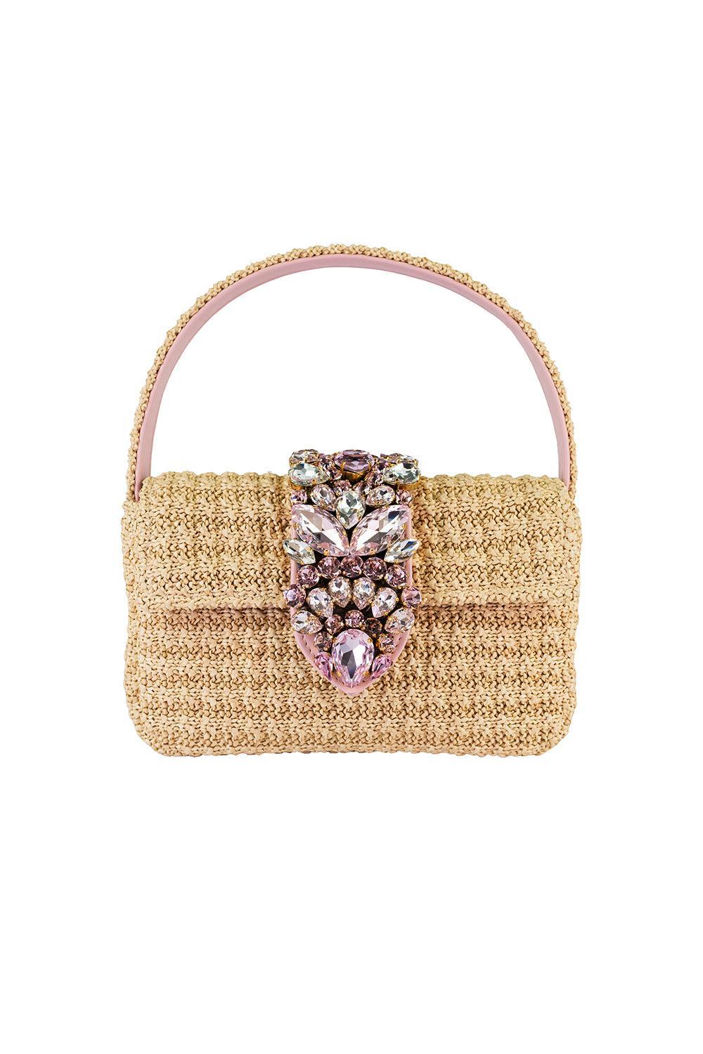 Habibi Mini Shoulder Bag-PINK-HANDBAGSHOULDER-GEDEBE