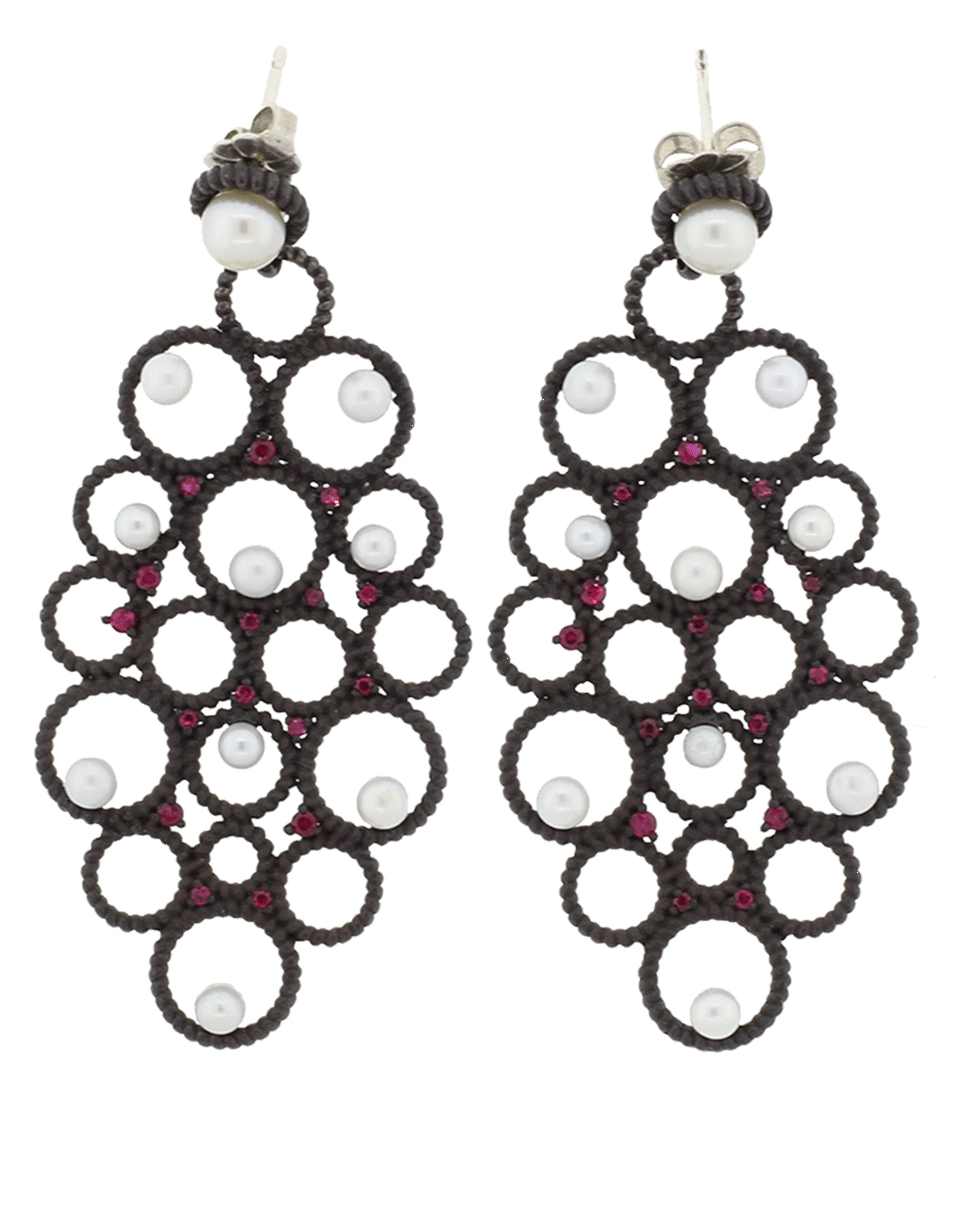 GEMFIELDS X MUSE-Nancy Newberg Pearl Earrings-SILVER
