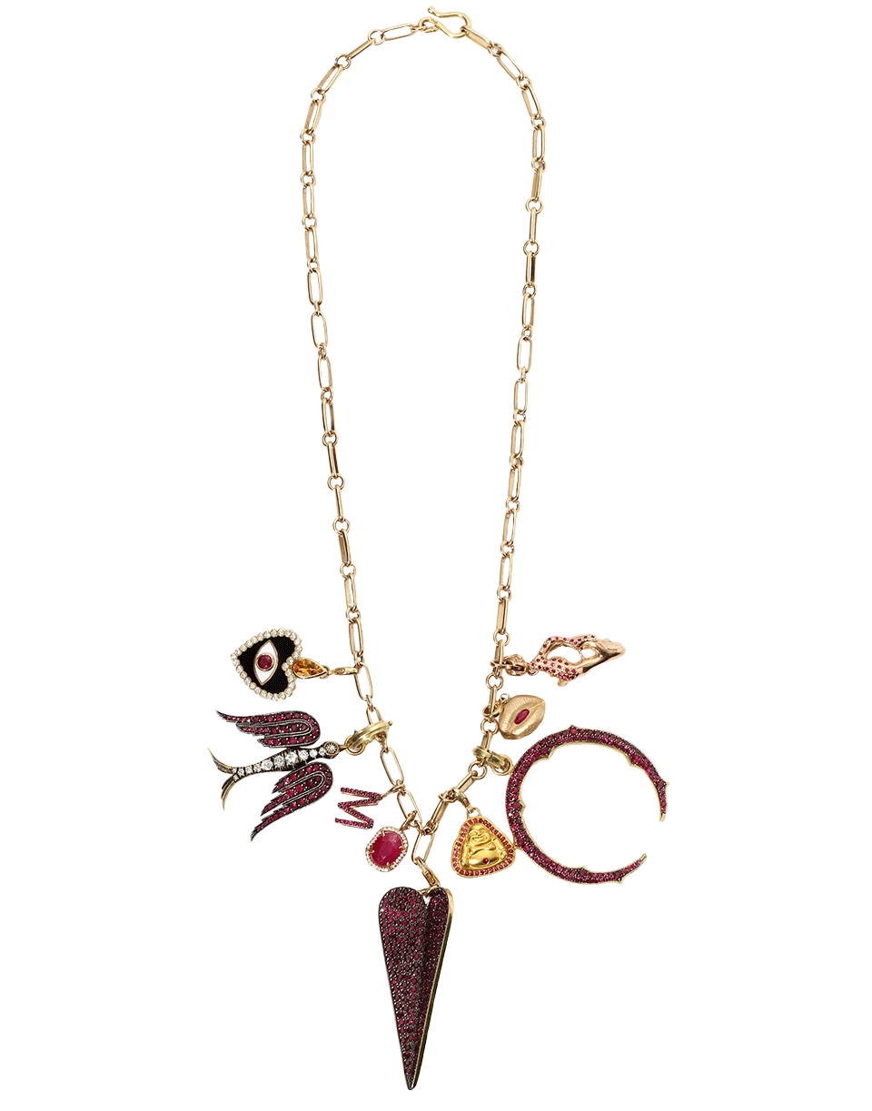 GEMFIELDS X MUSE-Elena Votsi Link Chain-YELLOW GOLD