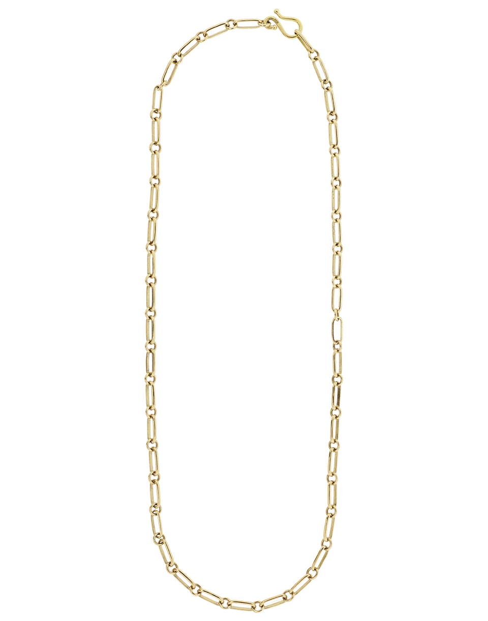 GEMFIELDS X MUSE-Elena Votsi Link Chain-YELLOW GOLD