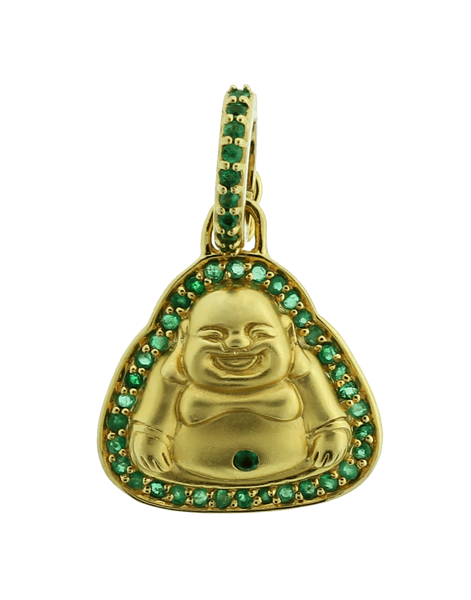 GEMFIELDS X MUSE-Buddha Mama Small Pendnat-YELLOW GOLD