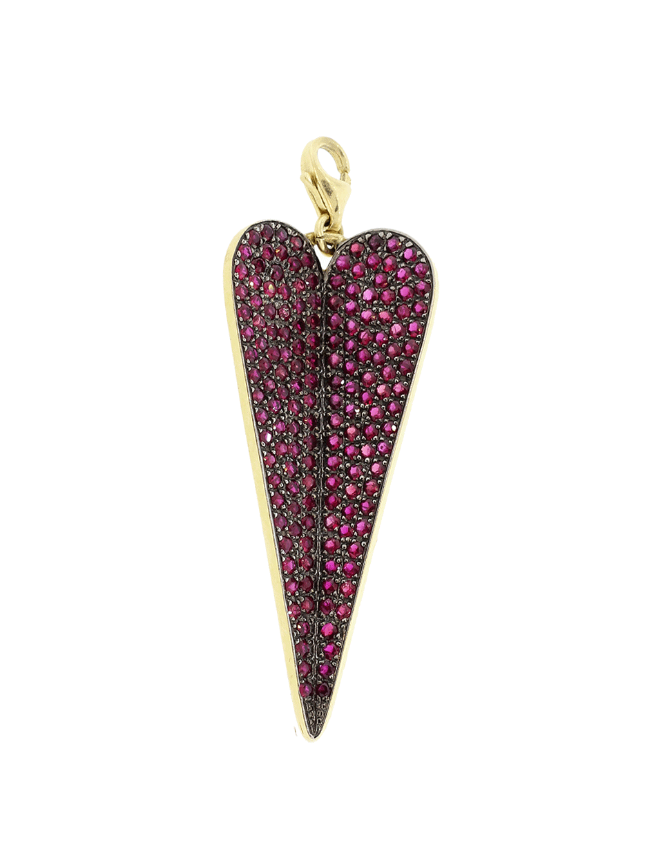 GEMFIELDS X MUSE-Elena Votsi Eros Pendant-YELLOW GOLD