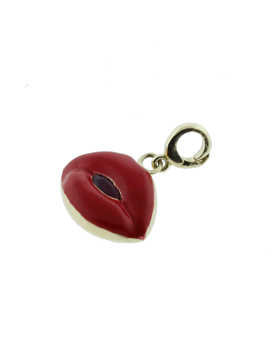 GEMFIELDS X MUSE-Luis Morais Lips Charm-YELLOW GOLD