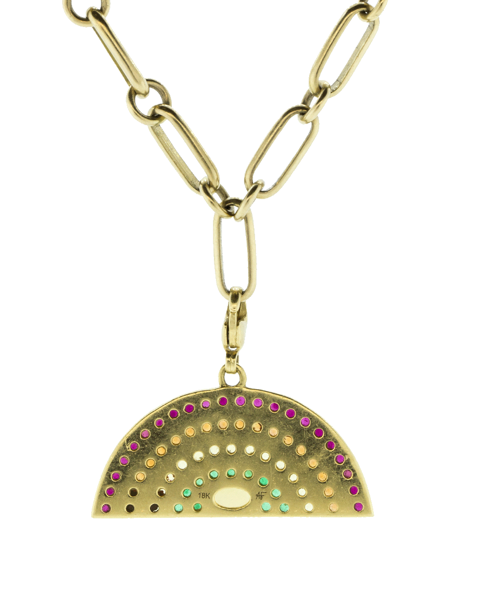 GEMFIELDS X MUSE-Rainbow Pendant-YELLOW GOLD