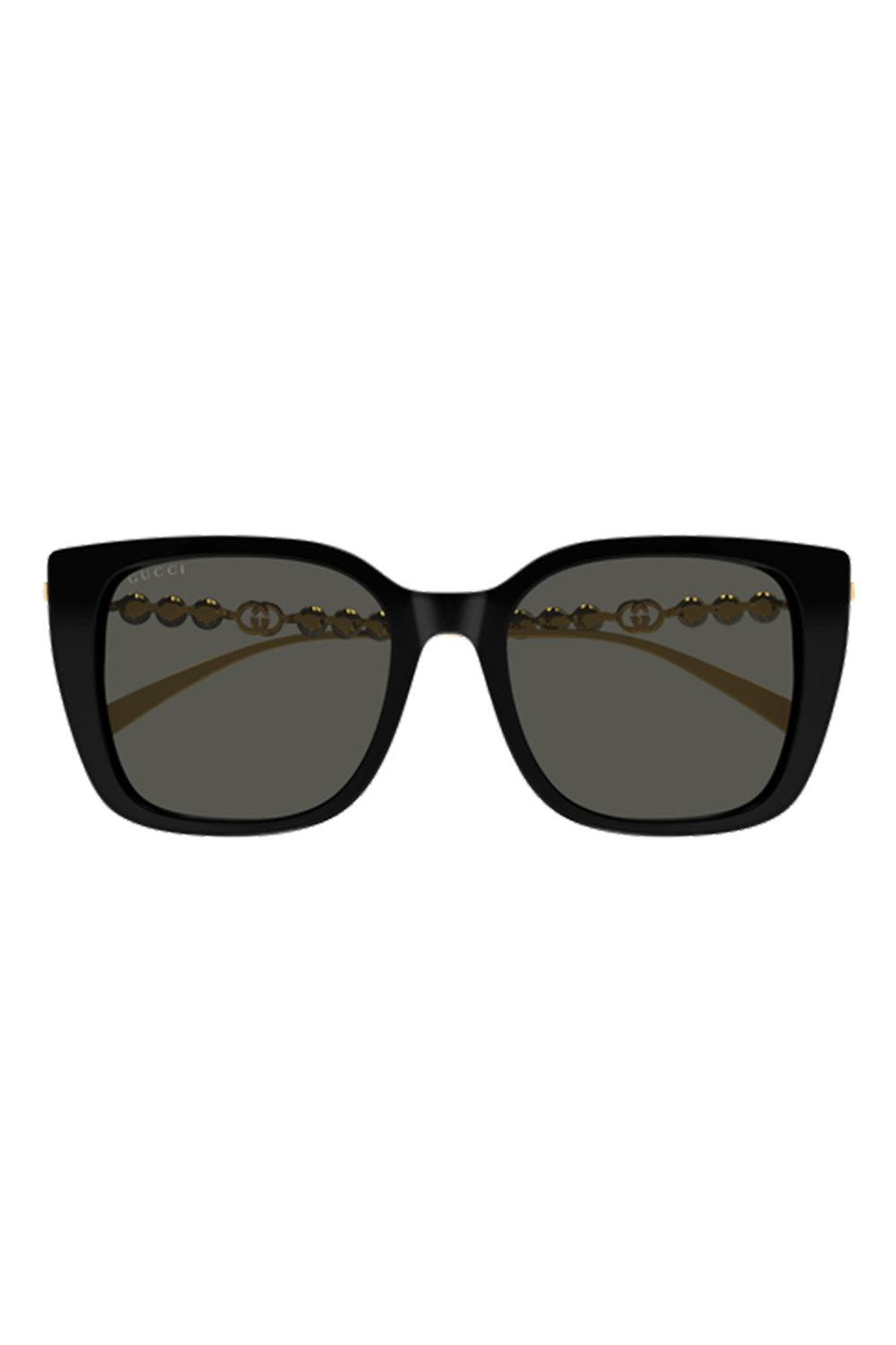 Pearl Oversized Butterfly Sunglasses-BLACK-ACCESSORIESUNGLASSES-GUCCI