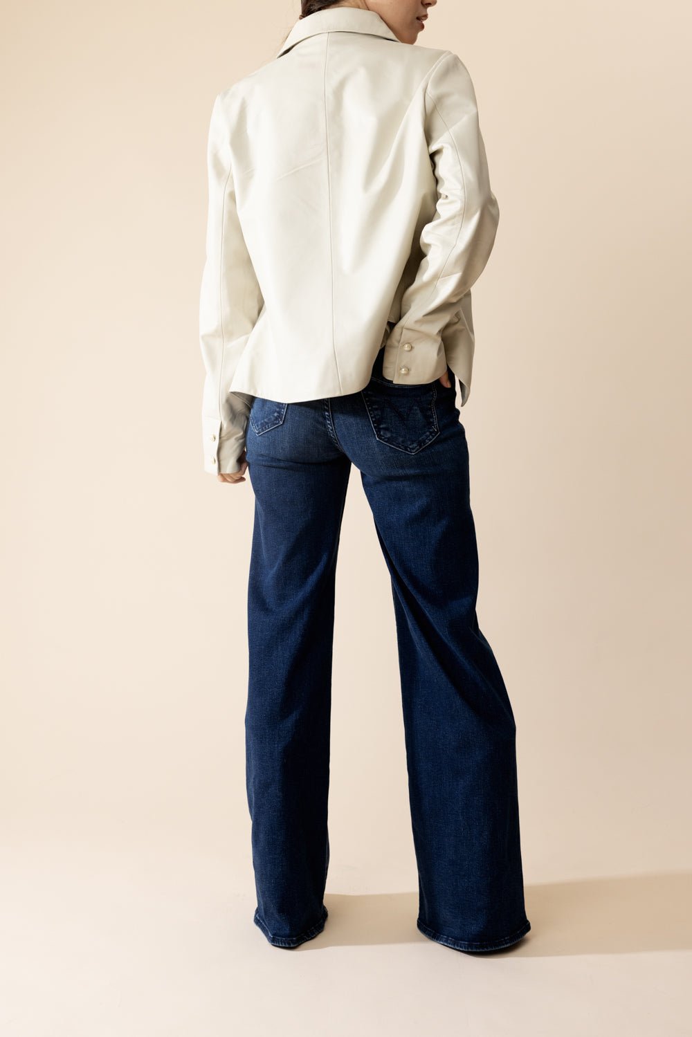 GIACCA LUSSO-Shirt Jacket - Off White-