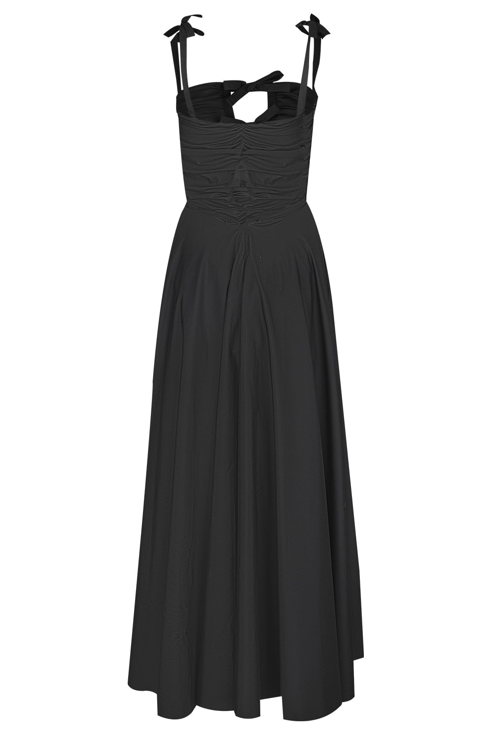 GIAMBATTISTA VALLI-Tie Front Dress-BLACK
