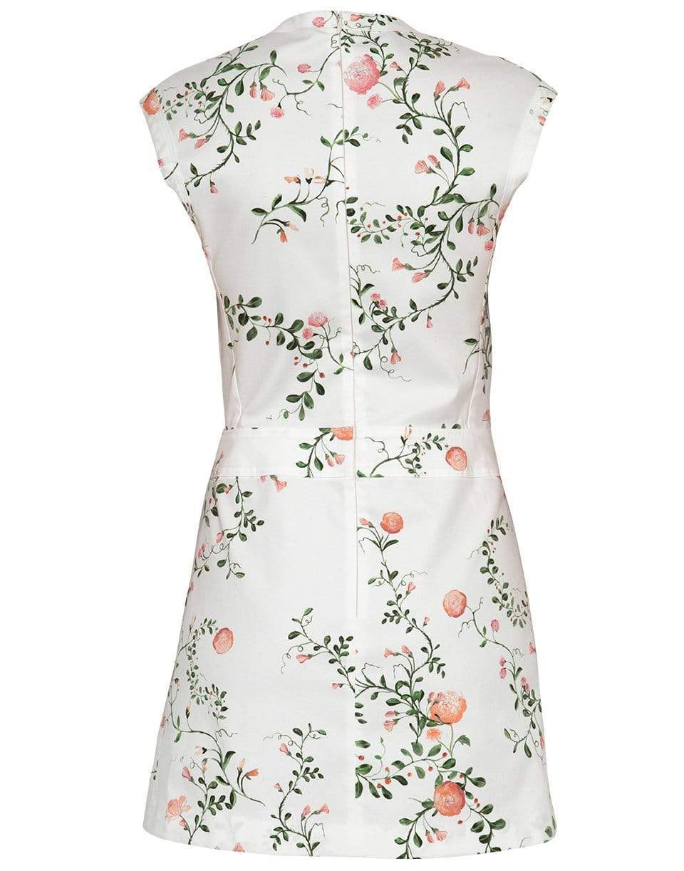 GIAMBATTISTA VALLI-Botanical Printed Poplin Dress-