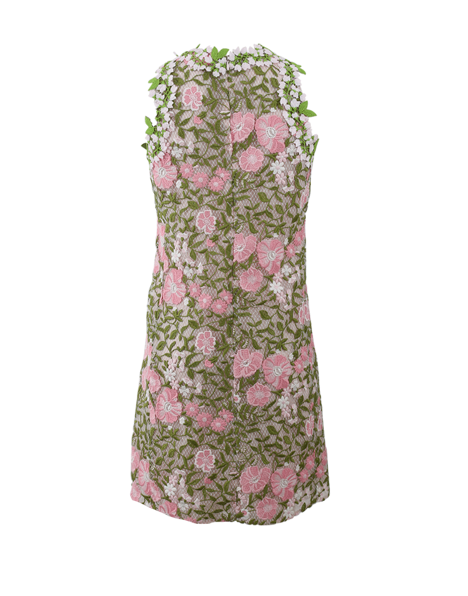 GIAMBATTISTA VALLI-Macrame Floral Dress-