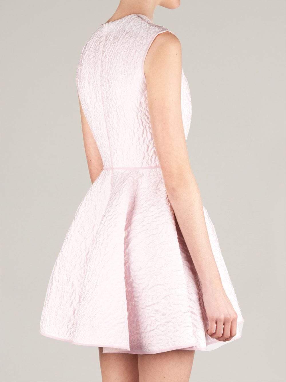 GIAMBATTISTA VALLI-Jacquard Flare Dress-