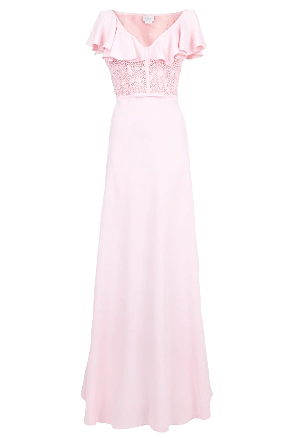 GIAMBATTISTA VALLI-Ruffle Gown-ROSA
