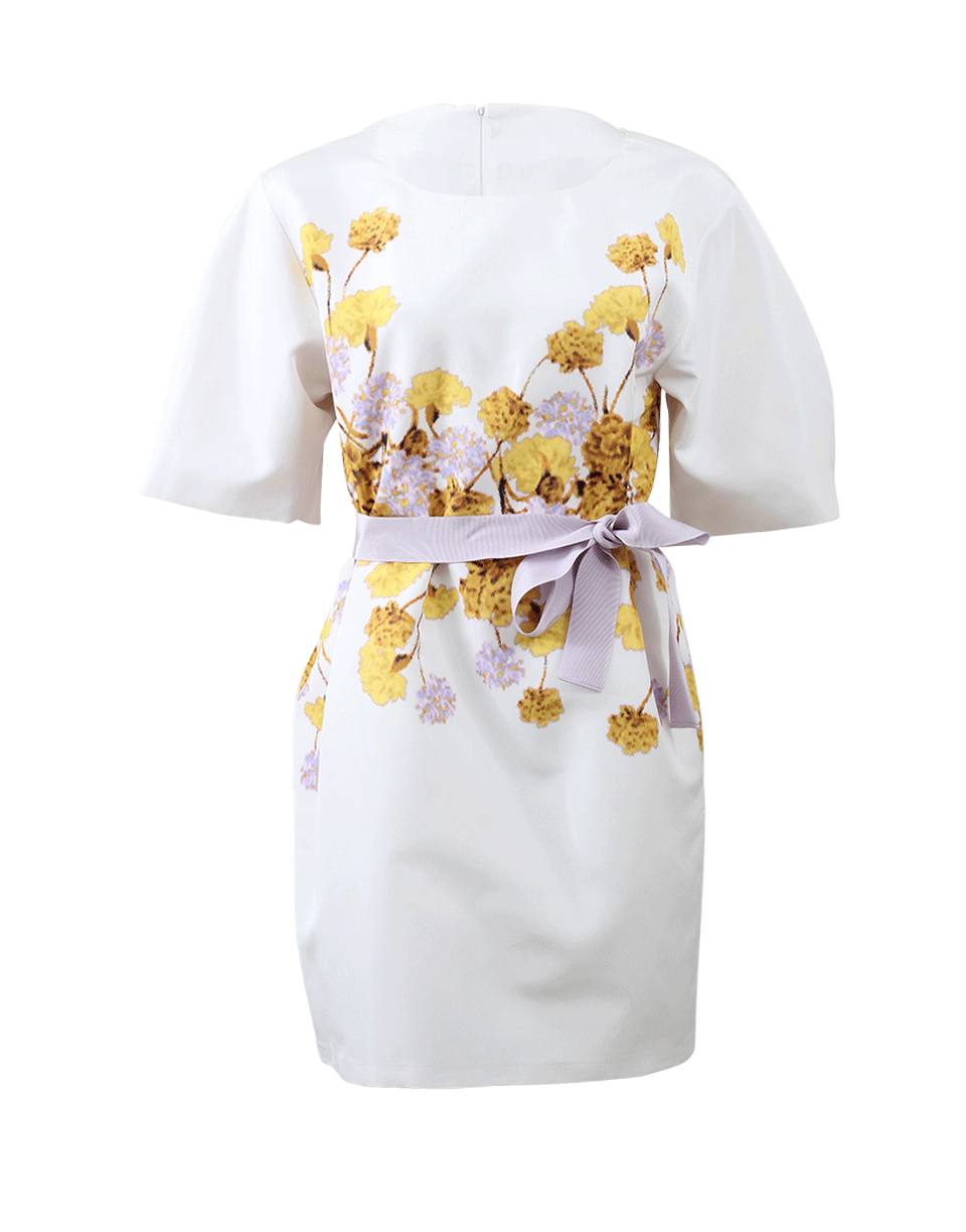 GIAMBATTISTA VALLI-Floral Print Dress-