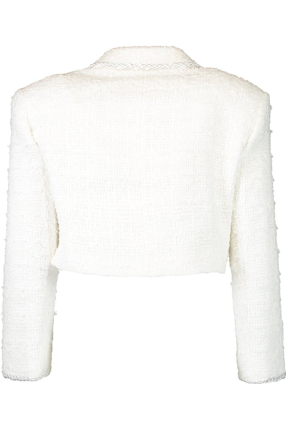 GIAMBATTISTA VALLI-Cropped Boucle Jacket-
