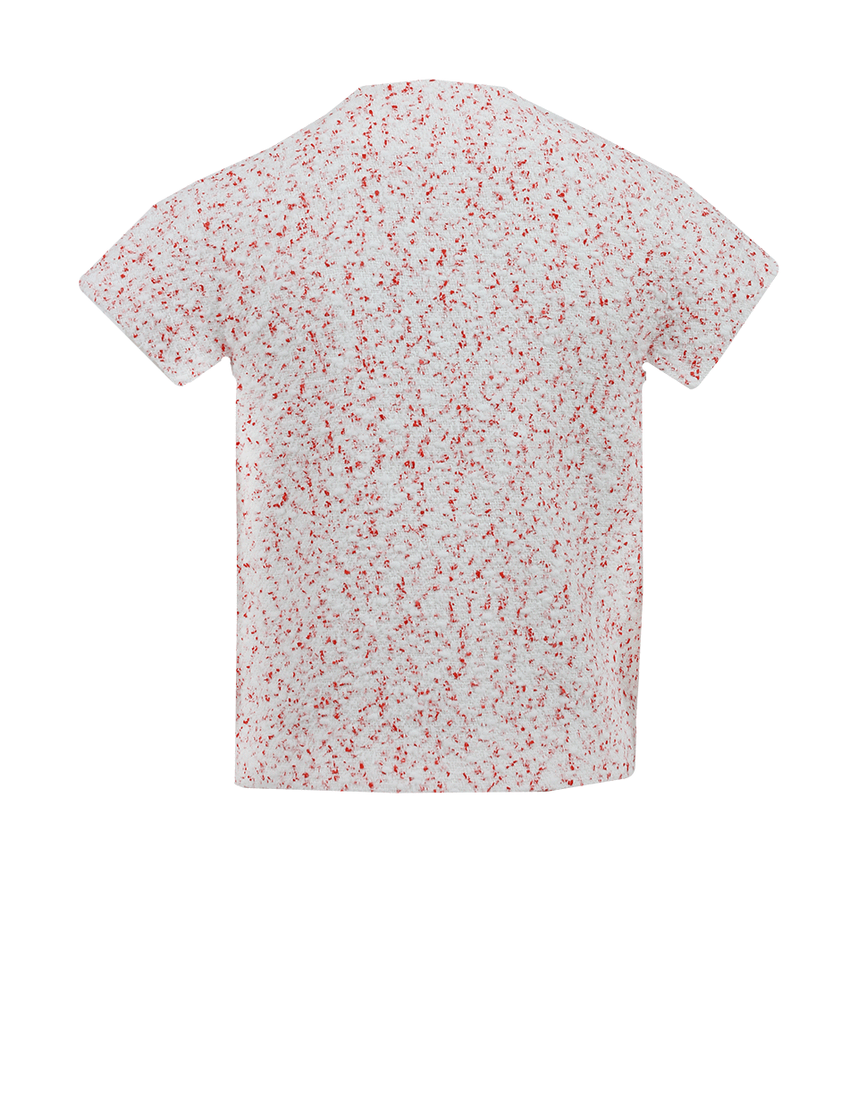 GIAMBATTISTA VALLI-Short Sleeve Asymmetrical Tweed Jacket-
