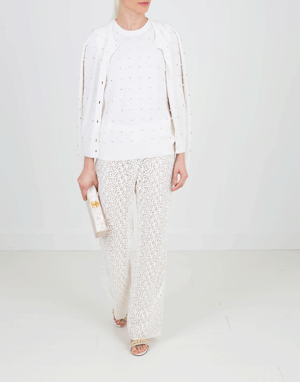 GIAMBATTISTA VALLI-Daisy Macrame Lace Pant-
