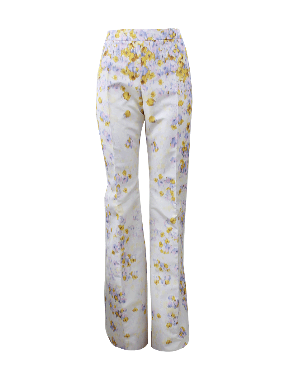 GIAMBATTISTA VALLI-Printed Wide Leg Pant-LILAC