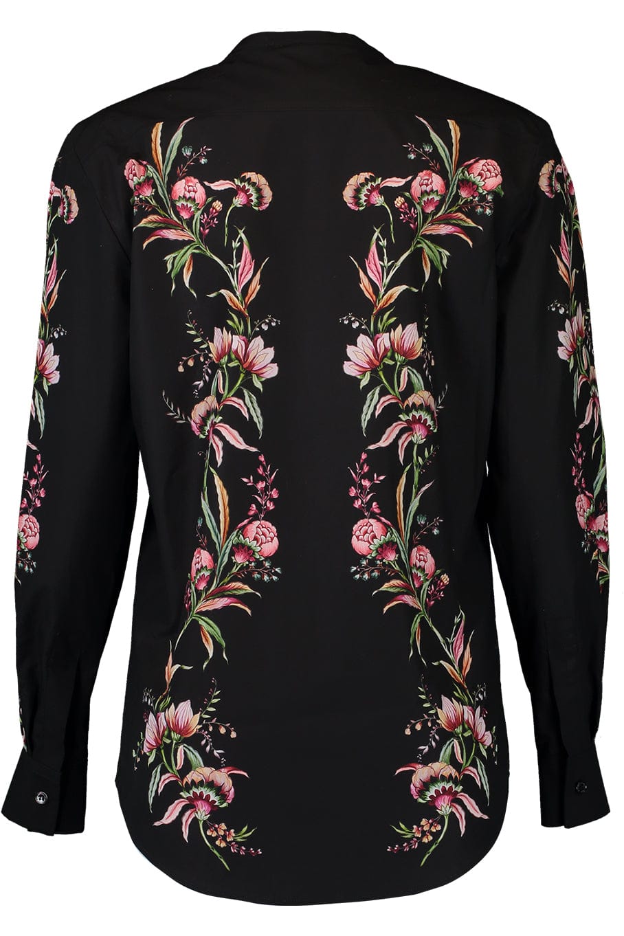 GIAMBATTISTA VALLI-Printed Long Sleeve Blouse - Ivoire-