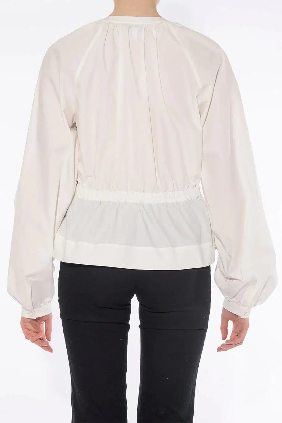 GIAMBATTISTA VALLI-Floral Willow Print Blouse-