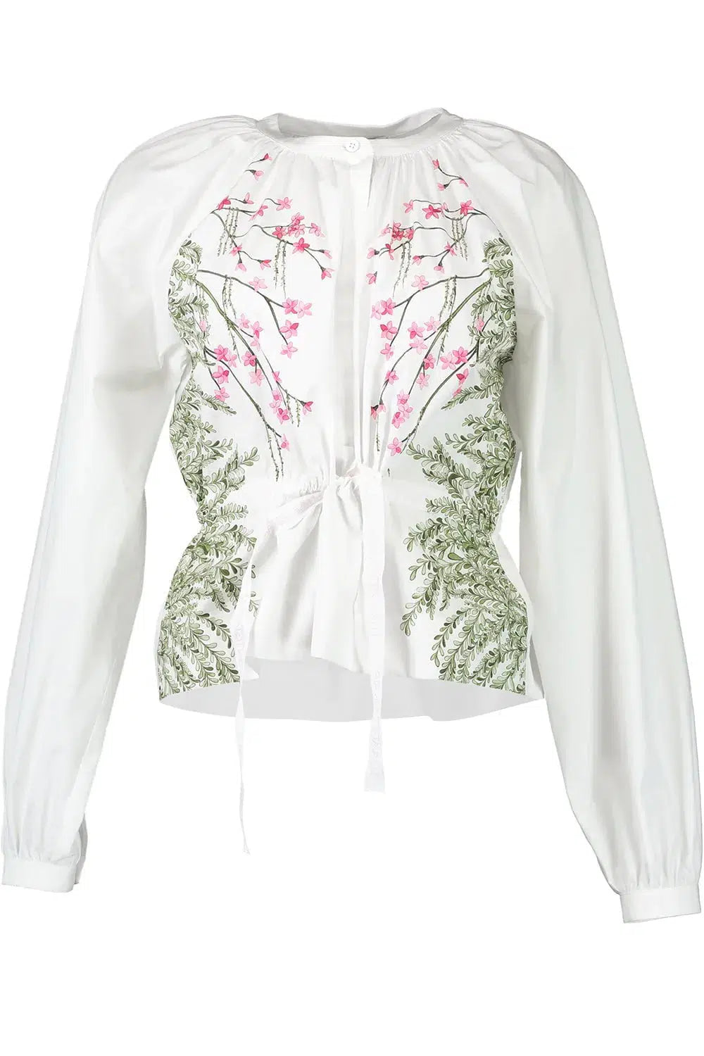 GIAMBATTISTA VALLI-Floral Willow Print Blouse-