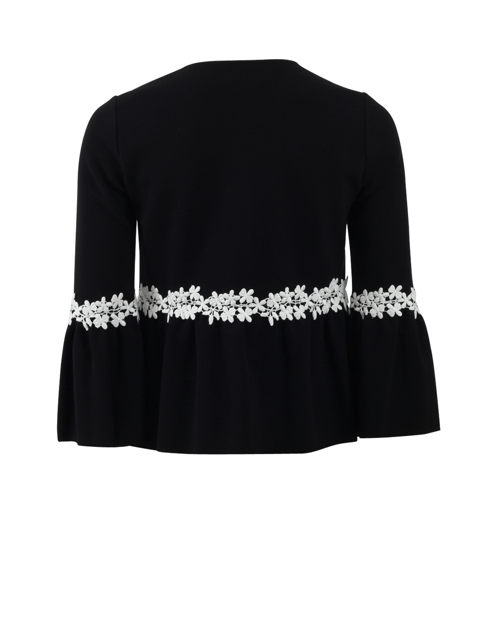 GIAMBATTISTA VALLI-Daisy Macrame Cardigan-