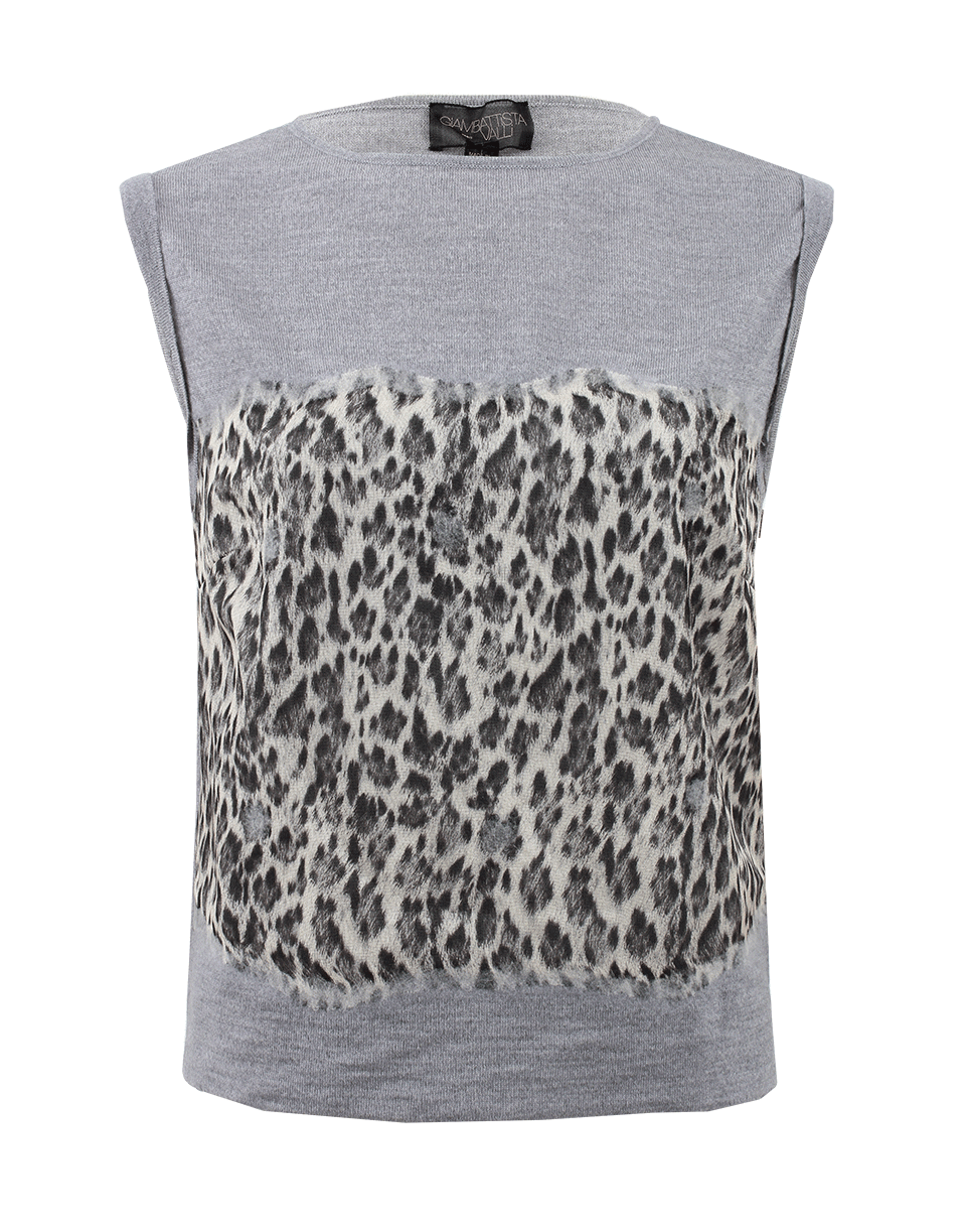 GIAMBATTISTA VALLI-Leopard Print Top-