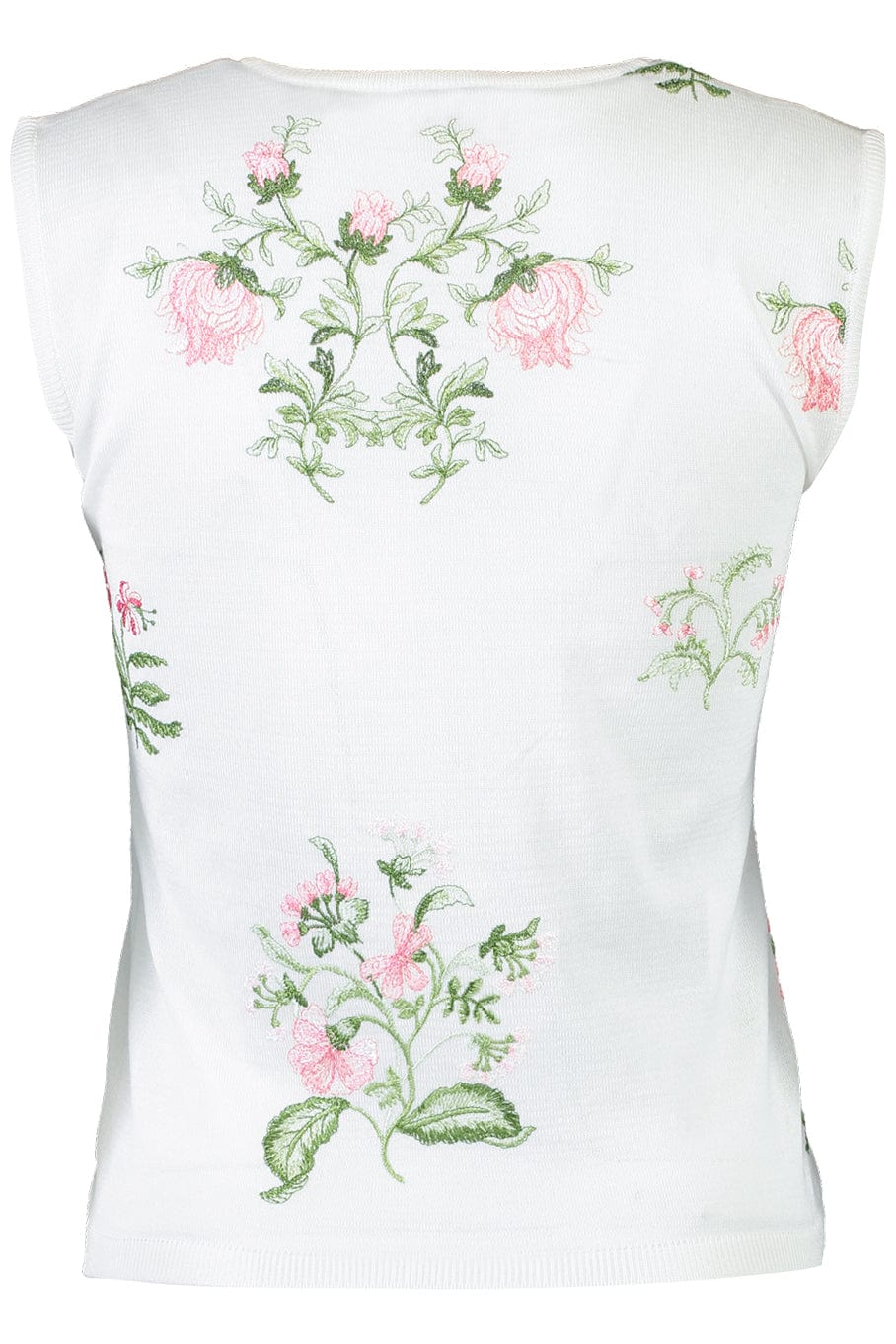 GIAMBATTISTA VALLI-Floral Knit Top-