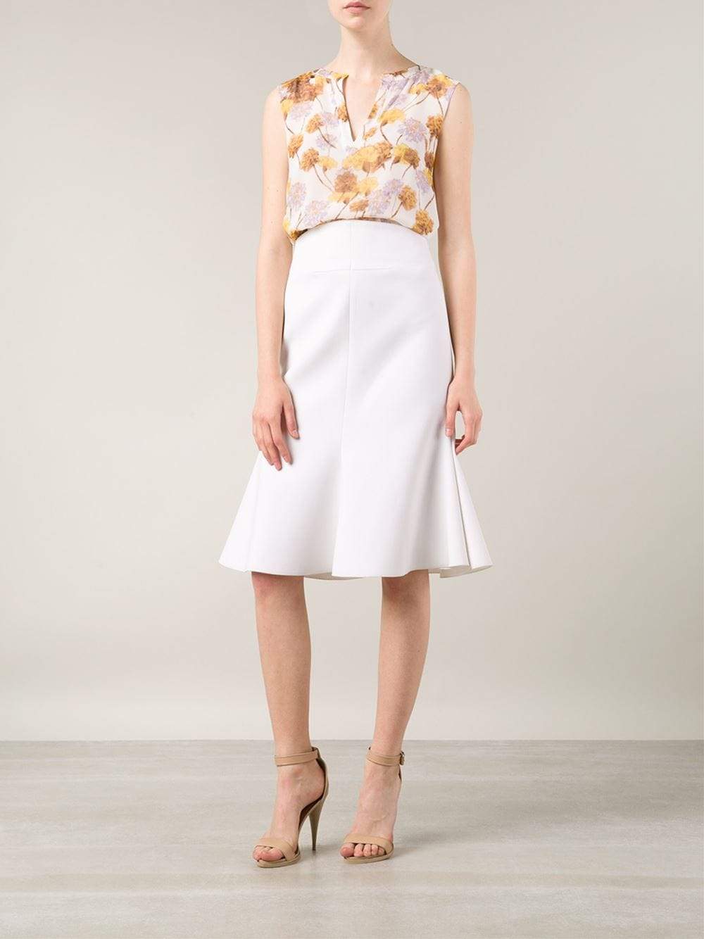 GIAMBATTISTA VALLI-Floral Print Top-