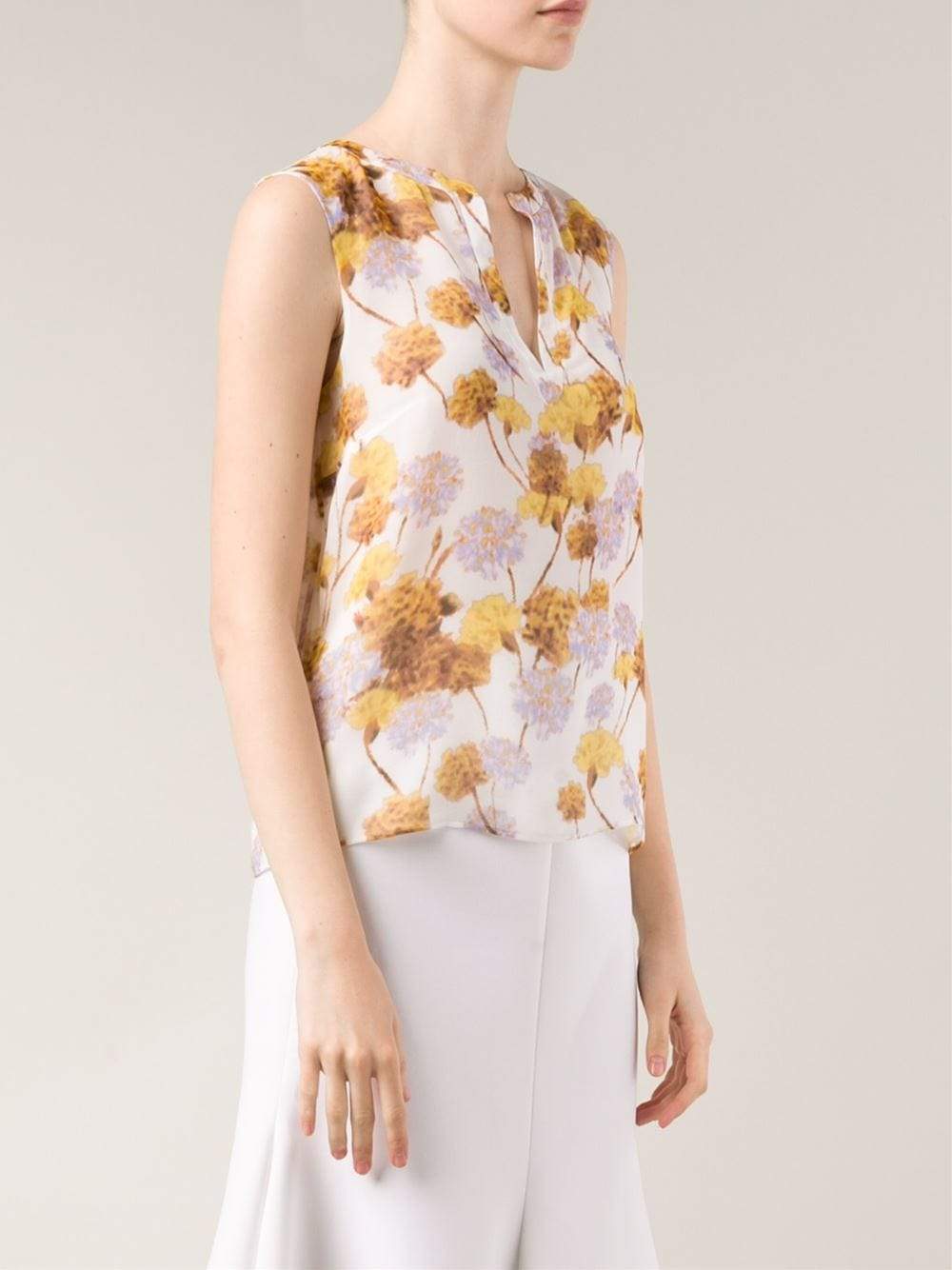 GIAMBATTISTA VALLI-Floral Print Top-