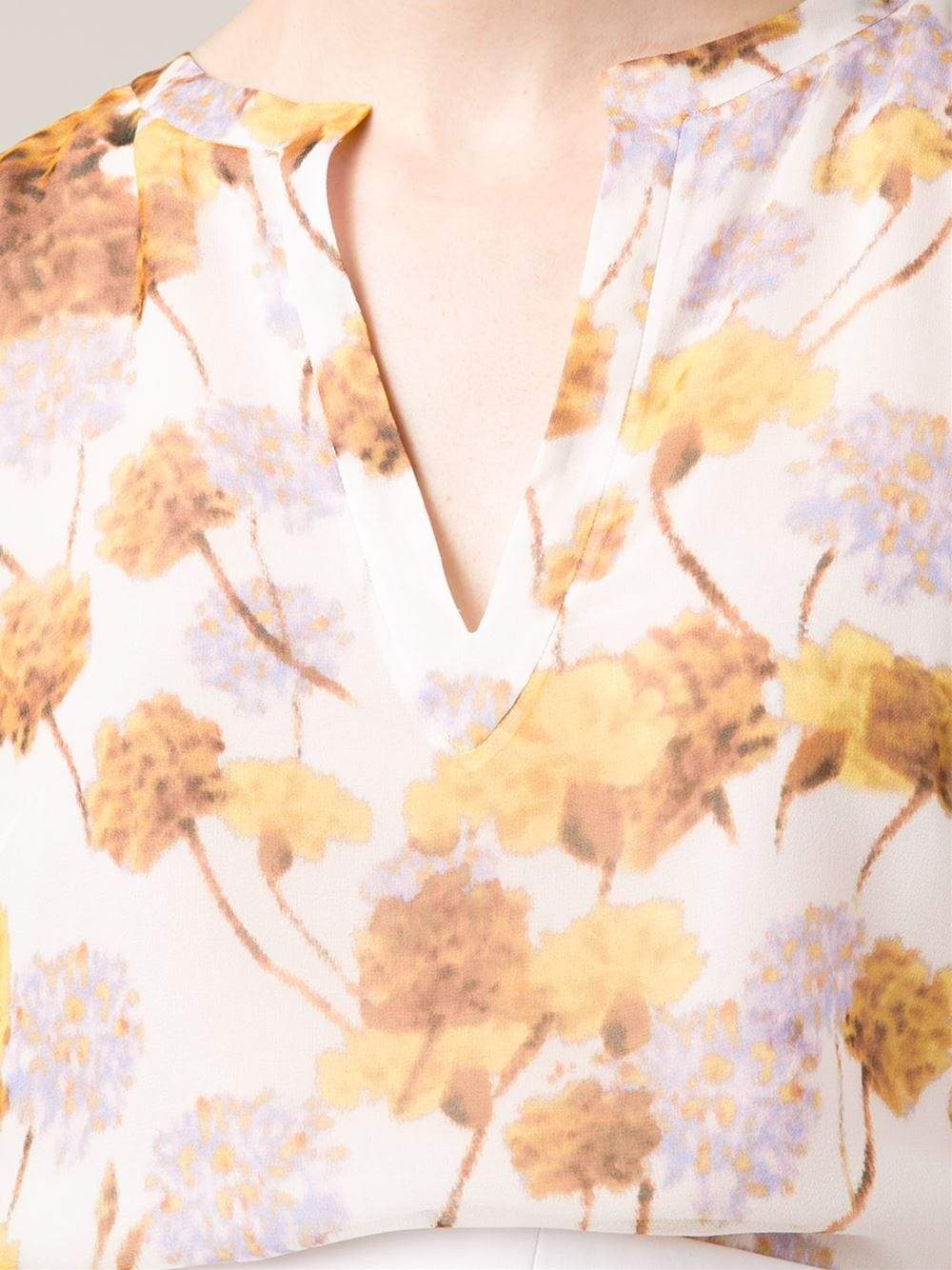 GIAMBATTISTA VALLI-Floral Print Top-