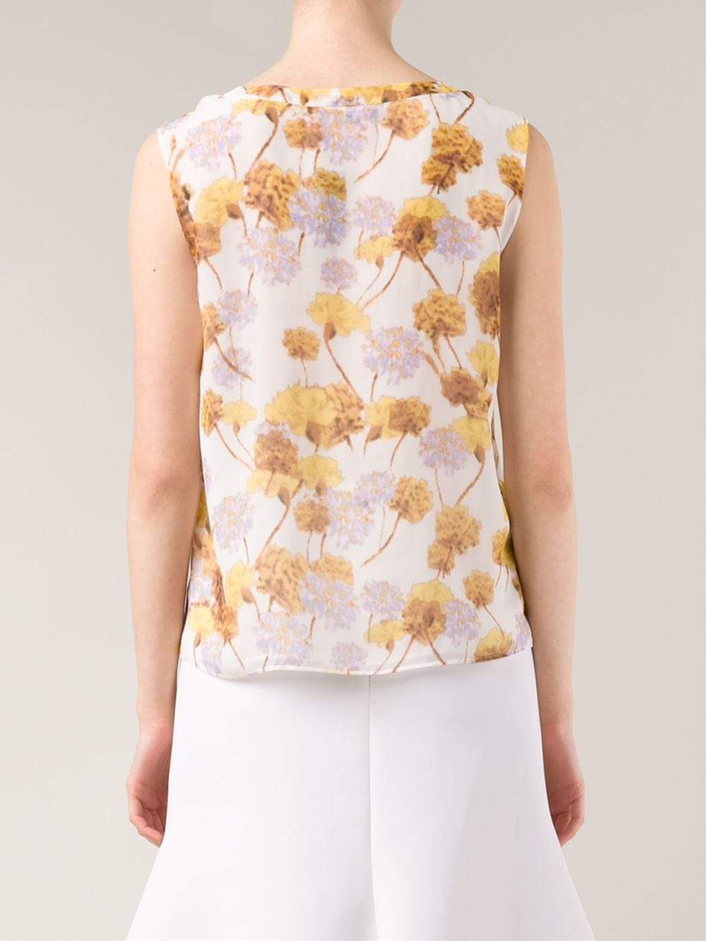GIAMBATTISTA VALLI-Floral Print Top-