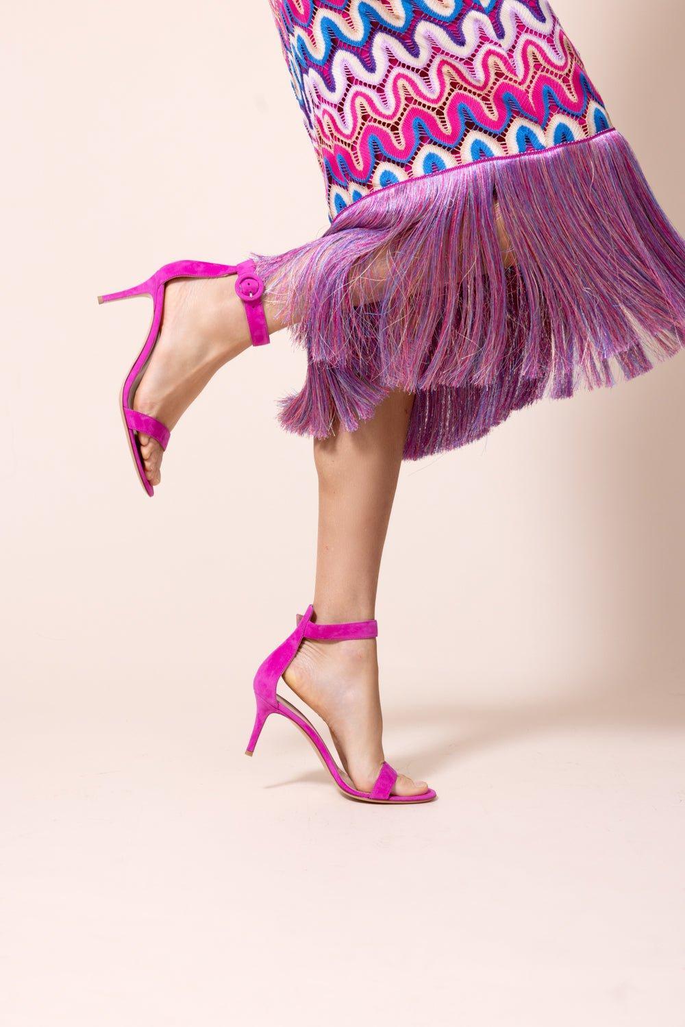 GIANVITO ROSSI-Portofino Heeled Sandals-