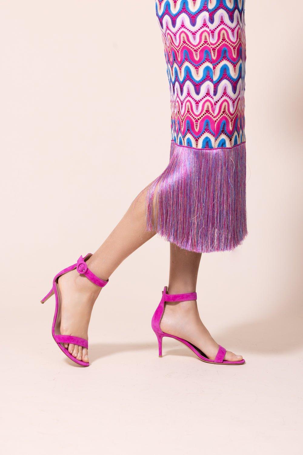 GIANVITO ROSSI-Portofino Heeled Sandals-