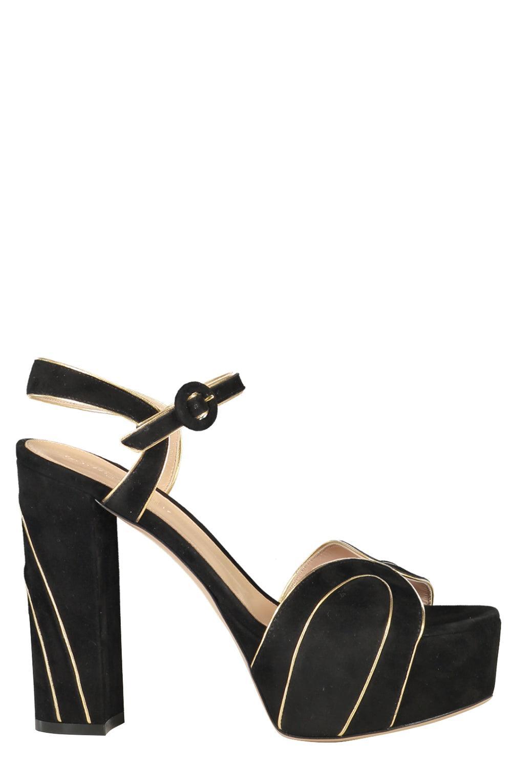 Rita Platform Sandal - Meking Black-MEKNGBLK-37-SHOESANDAL-GIANVITO ROSSI