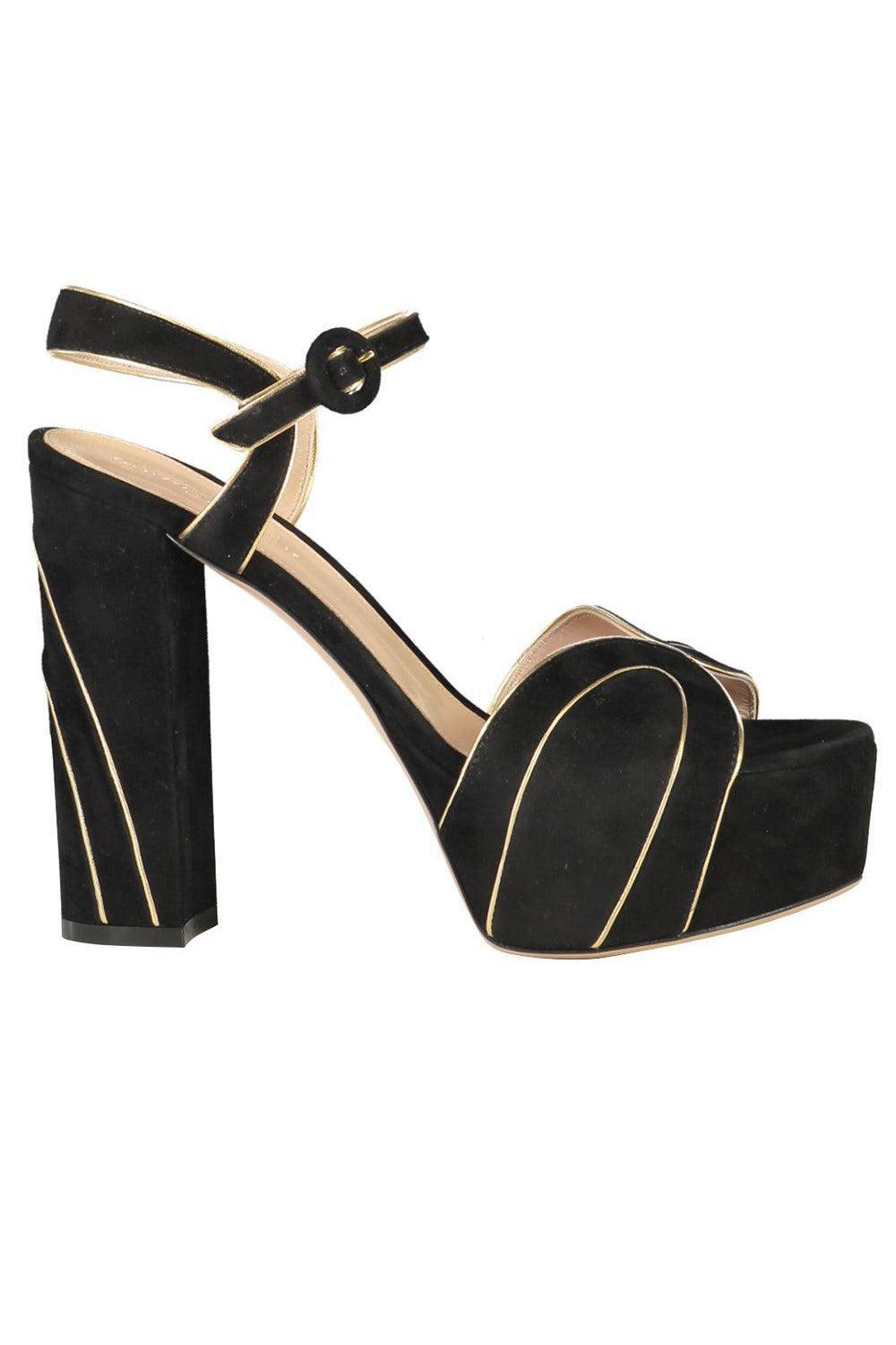 Rita Platform Sandal - Meking Black-MEKNGBLK-37-SHOESANDAL-GIANVITO ROSSI