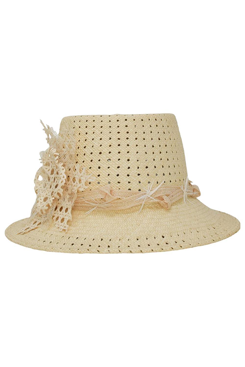 Caine Panama Straw Hat-NATURAL-S-ACCESSORIEHEADWEAR-GIGI BURRIS MILLINERY
