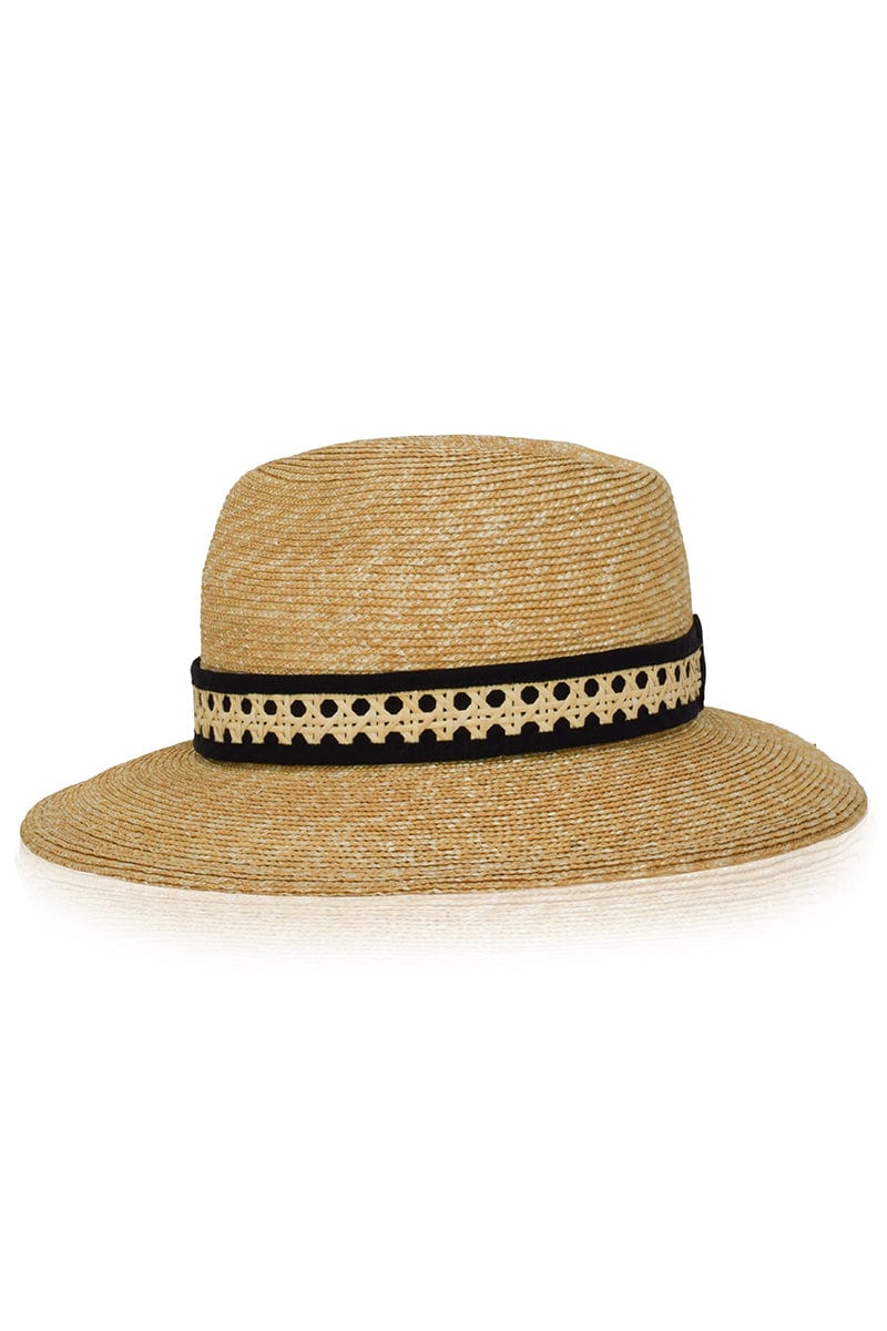 GIGI BURRIS MILLINERY-Casey Milan Straw Hat-
