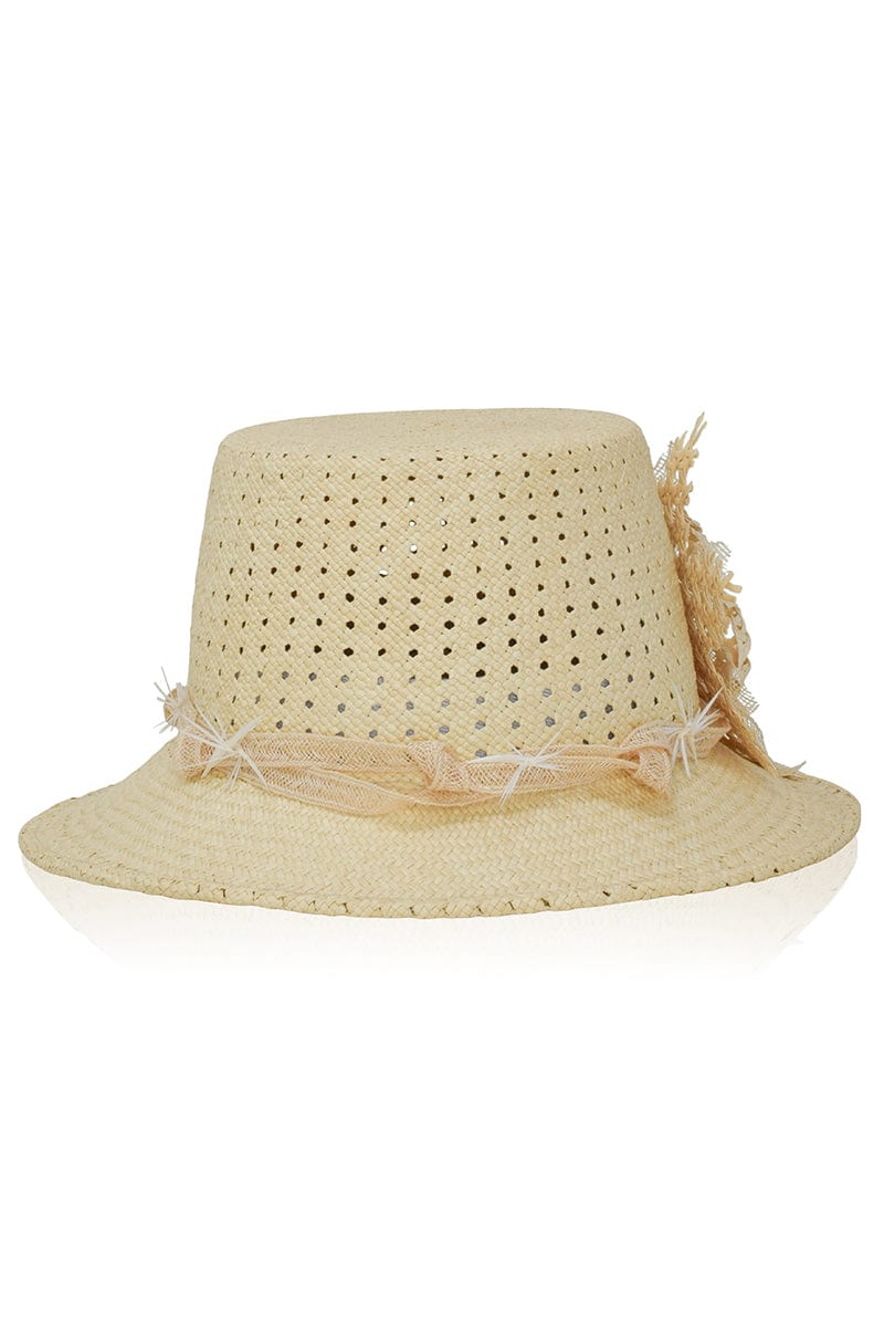 GIGI BURRIS MILLINERY-Caine Panama Straw Hat-