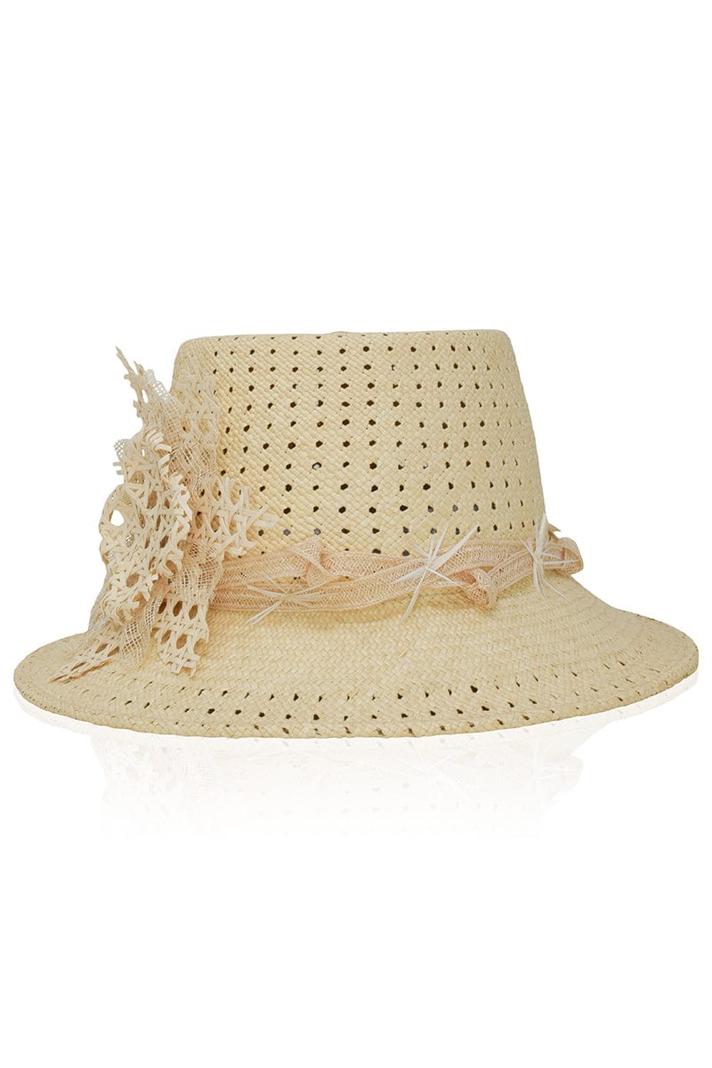 GIGI BURRIS MILLINERY-Caine Panama Straw Hat-