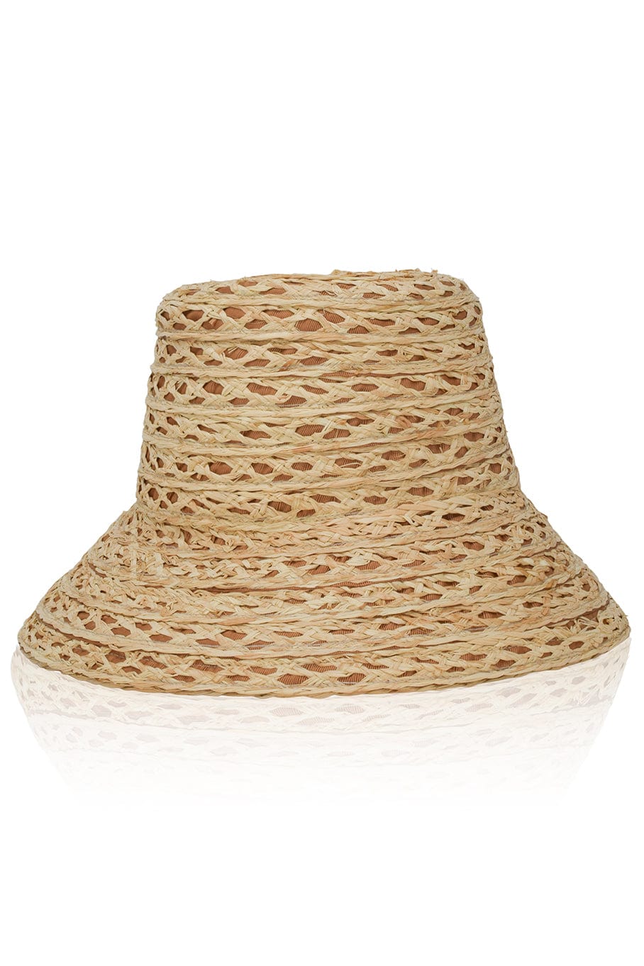 GIGI BURRIS MILLINERY-Ida Raffia Straw Hat - Tan-